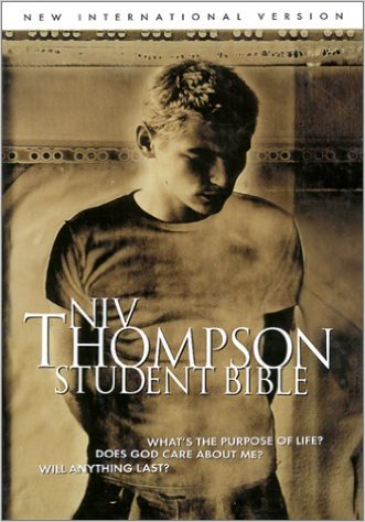 NIV Thompson Student Bible Burg B/L - Kirkbride